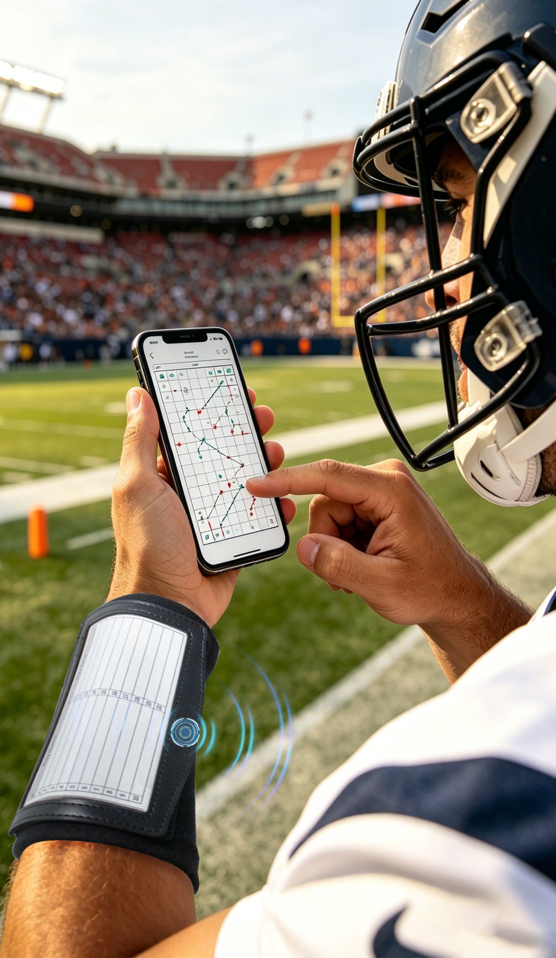Polsini tattici NFC football Kingspeed OEM ODM